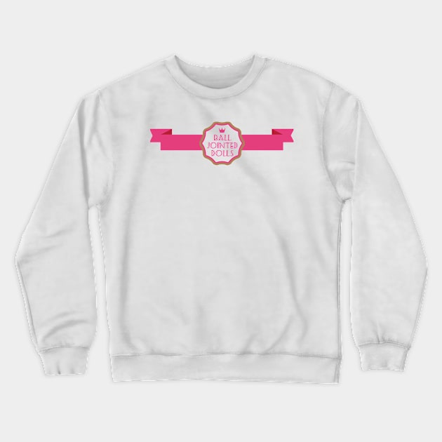 Balljointed Soulmates Emblem rose Crewneck Sweatshirt by Qwerdenker Music Merch